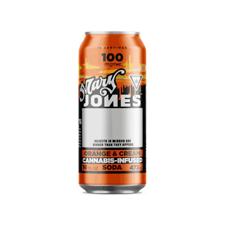 Mary Jones - 100mg Infused Soda - Orange & Cream - product image at King of Budz