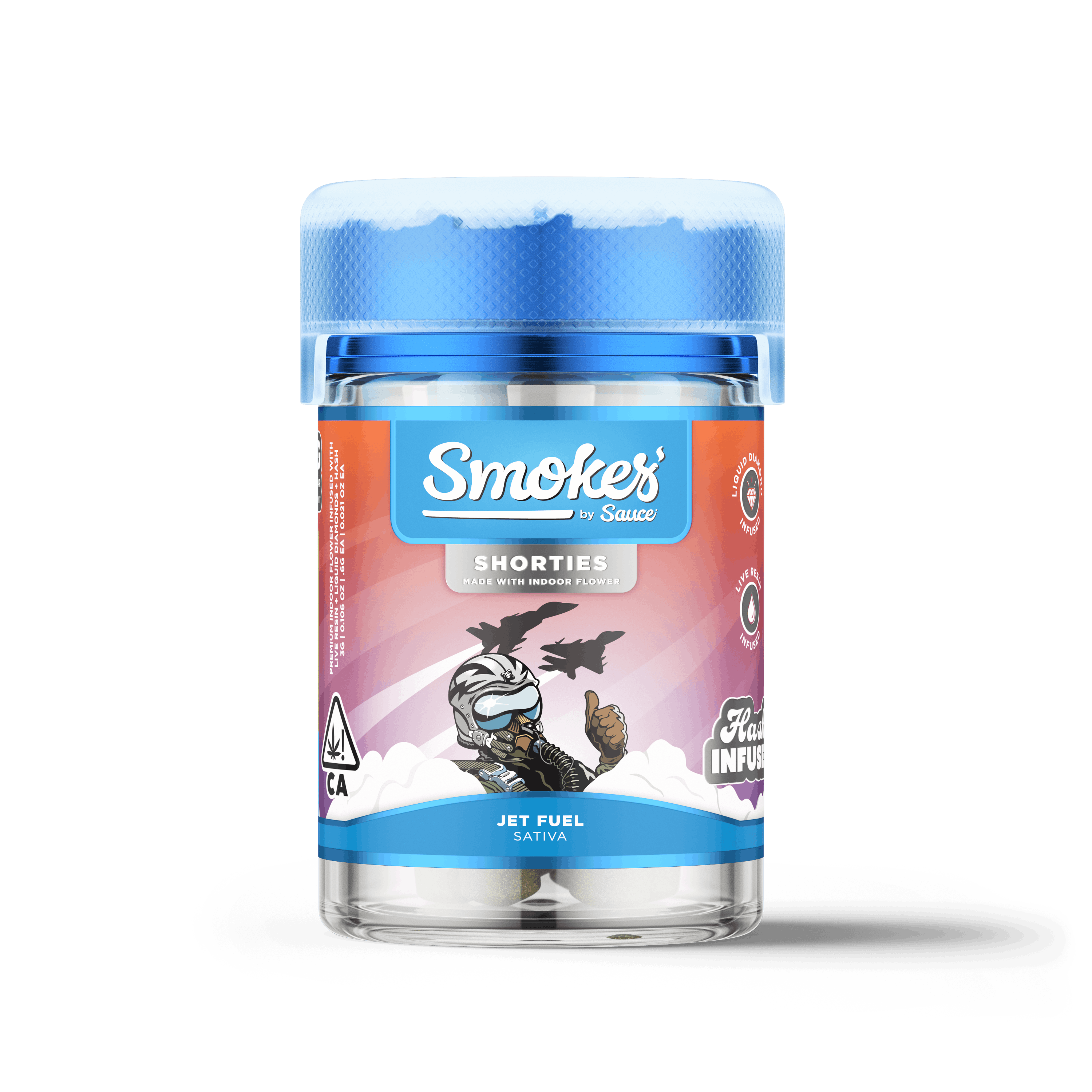 Sauce - .6g Infused Preroll 5pk - Jet Fuel