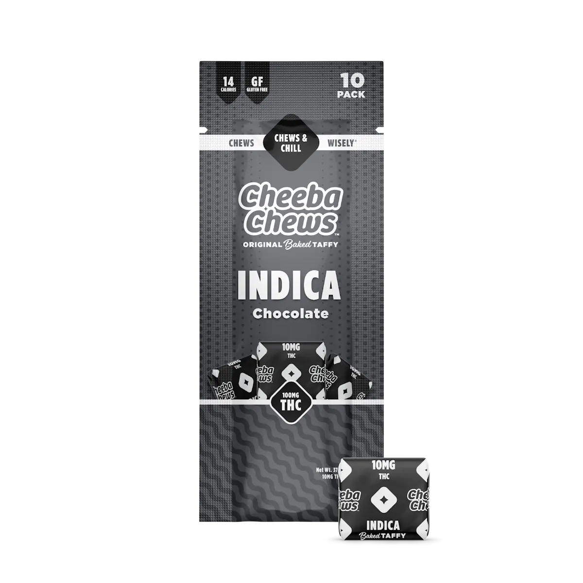 Cheeba | Taffy 10 Pack | OG Chocolate | Indica | 100mg - ZenZest ...