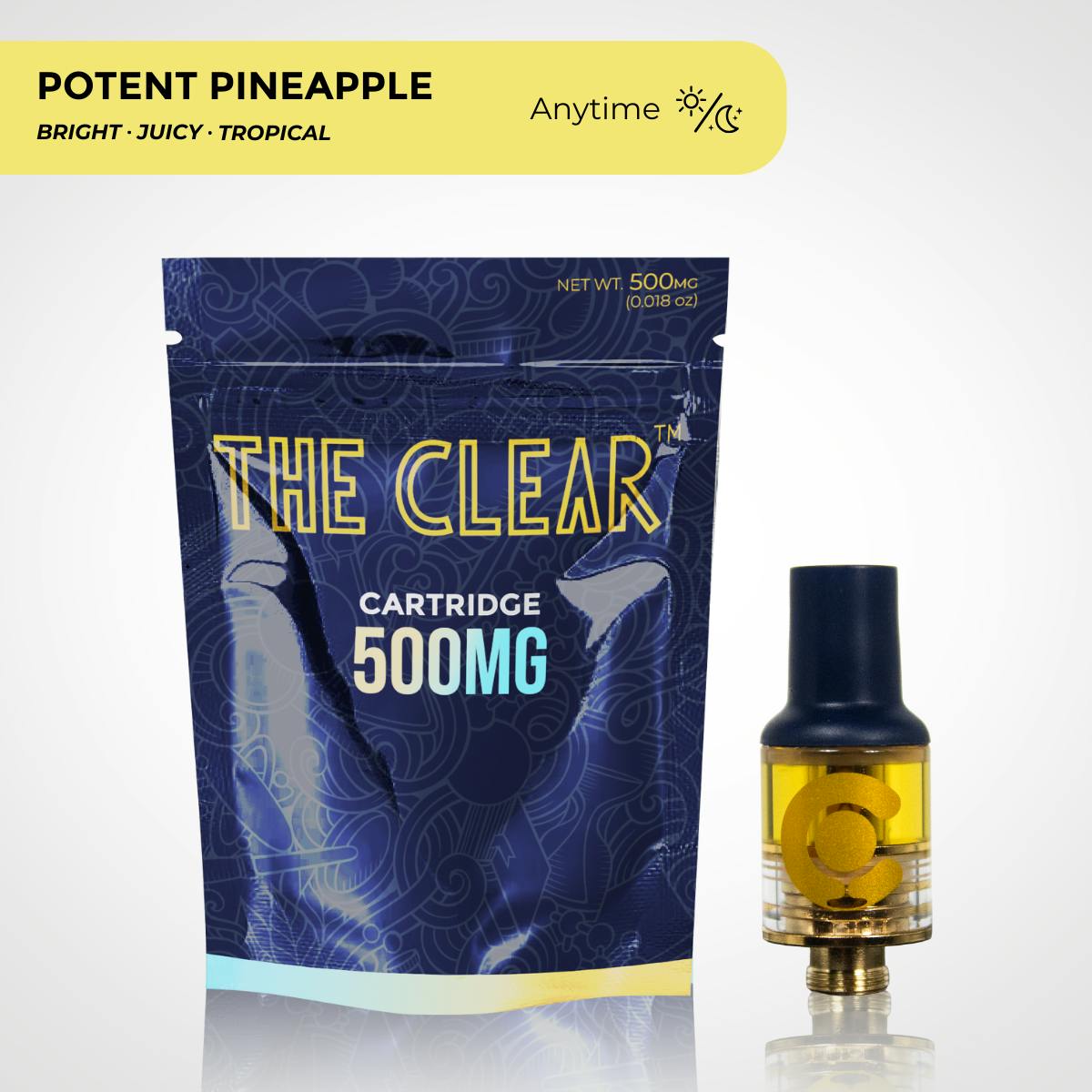 The Clear Original (.5g Cart-Potent Pineapple) | Bloom Montana (South  Missoula)