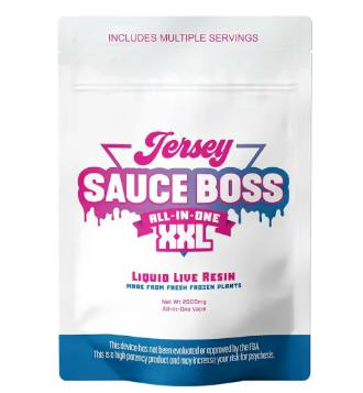 Jersey Sauce Boss Rainbow Belts Disposable 2G