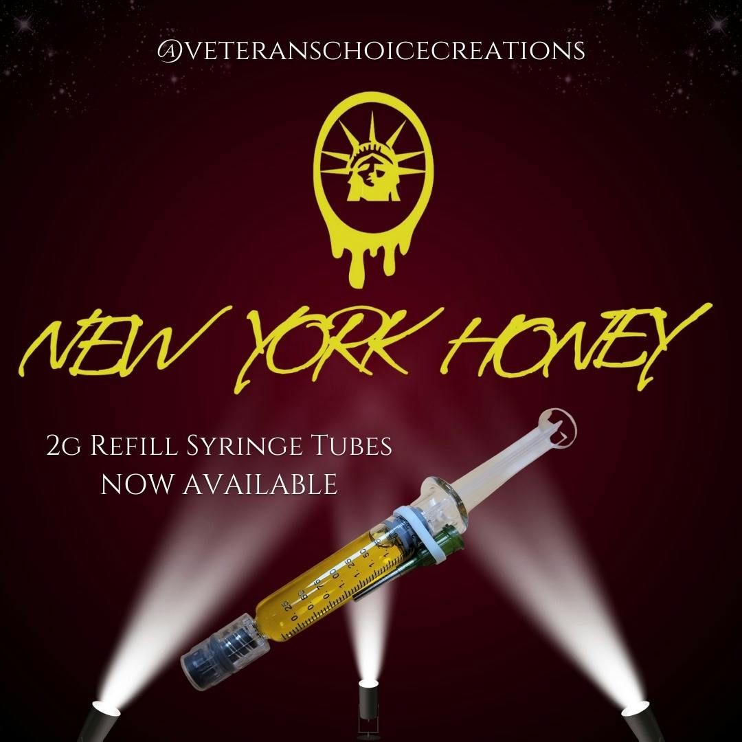 NY Honey Super Lemon Haze Refill Tube 2g Sacred Bloom Cannabis
