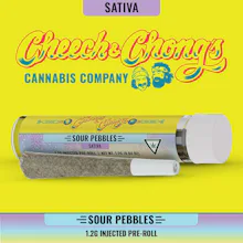 Cheech & Chong - 1.2g Injected Infused Preroll - Sour Pebbles (S)