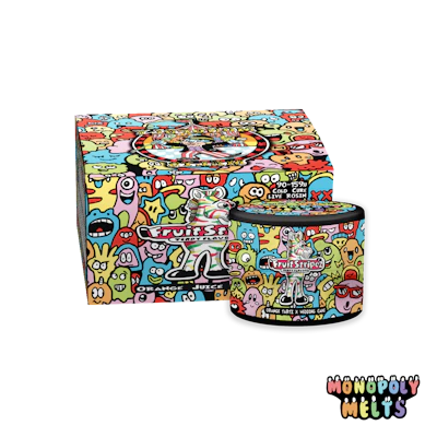 Monopoly Melts - 1g Live Rosin - Fruit Stripez - CONCENTRATES by Monopoly Melts at King of Budz