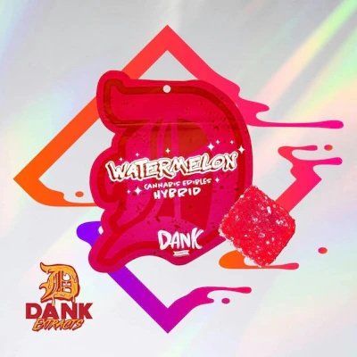 Dank Extracts - 200mg Gummies - Watermelon