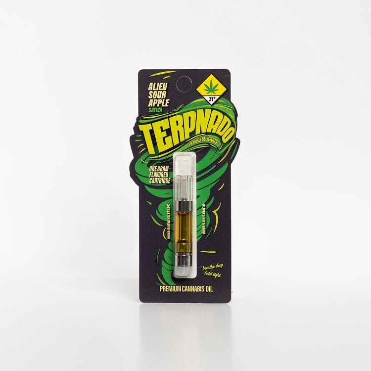 Terpnado: Alien Sour Apple - Flavored Cartridge