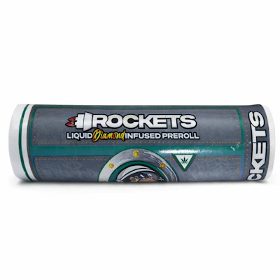Tokers Choice - 1.5g Liquid Diamond Infused Rocket - Cherry Pie