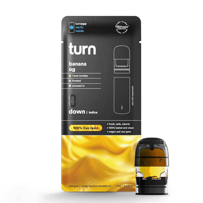 Turn - Banana OG Resin Pod by turn