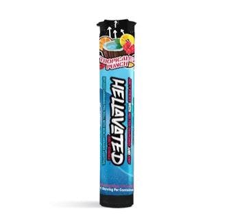 Hellavated Tropicalez Punch | 0.75g Infused Pre-Roll - Redi