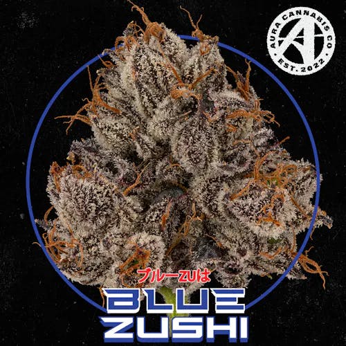 Product: Aura | Blue Zushi | Flower - 3.5g