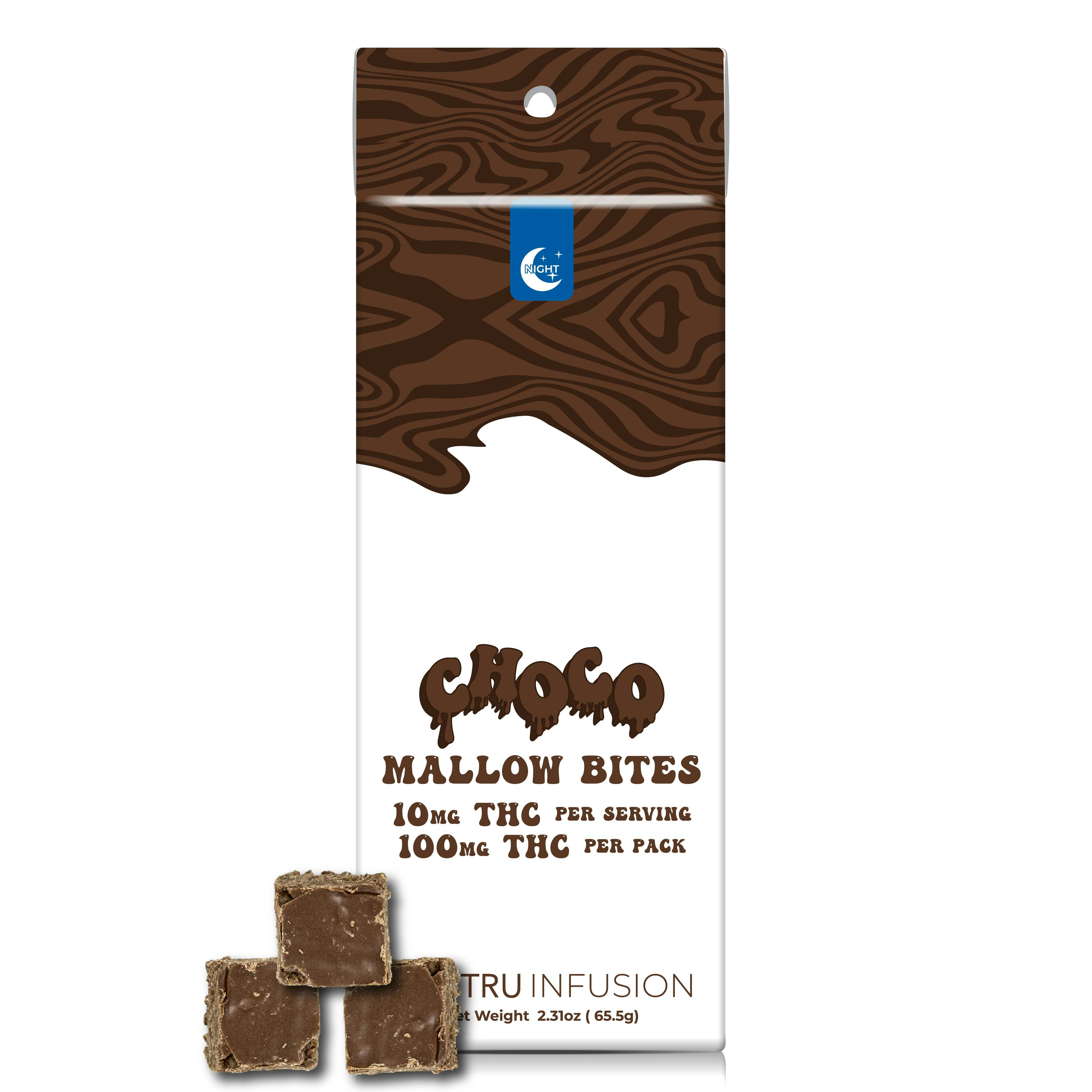 TRU Infusion 10mg 10pk - Choco Mallow Bites Night