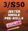 3/$50 Jeeter Singles