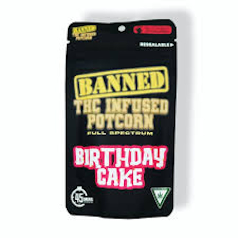 Banned - Birthday Cake 200mg Potcorn