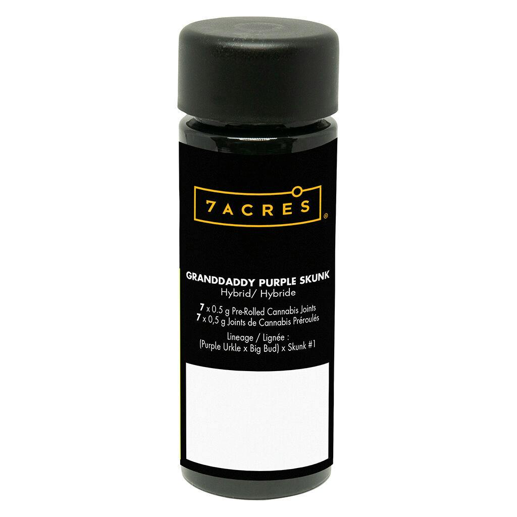 7ACRES - Granddaddy Purple Skunk PRJs - 7x0.5g