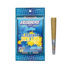 BLUEBERRY BANANA DIAMOND & HASH INFUSED 5PK PREROLLS