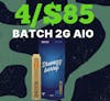 4/$85 | Batch 2g AIO