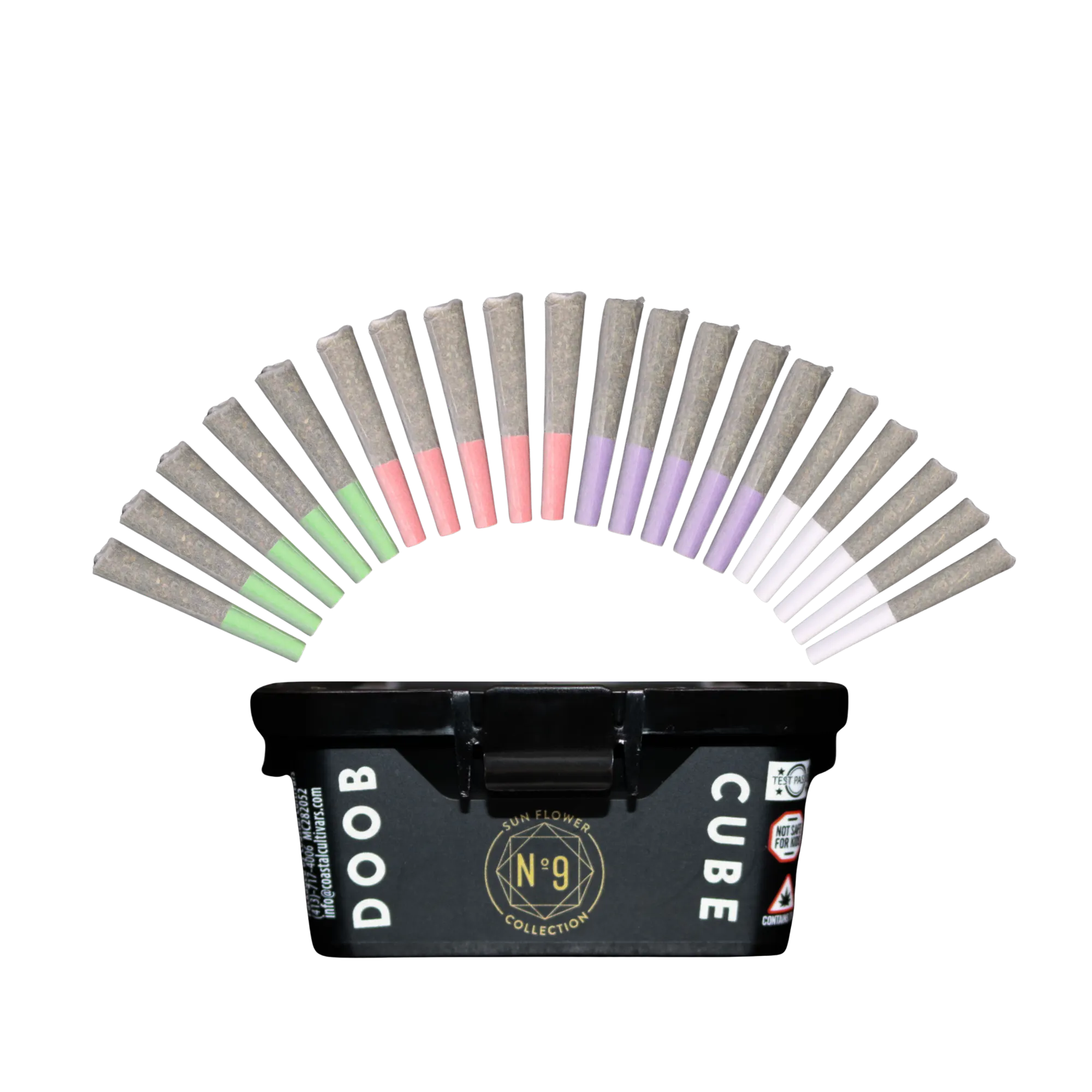 No.9 Collection - DOOB CUBE MINI - 20 Variety Pack - 0.35g Pre