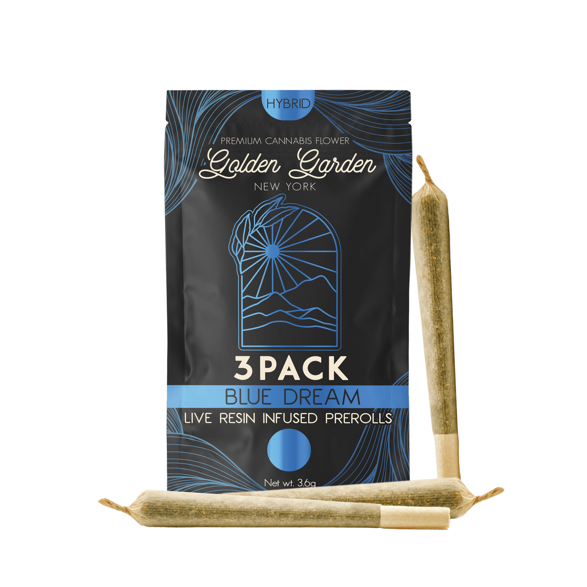 Golden Garden | Blue Dream | Infused | 3ct | 3.6g