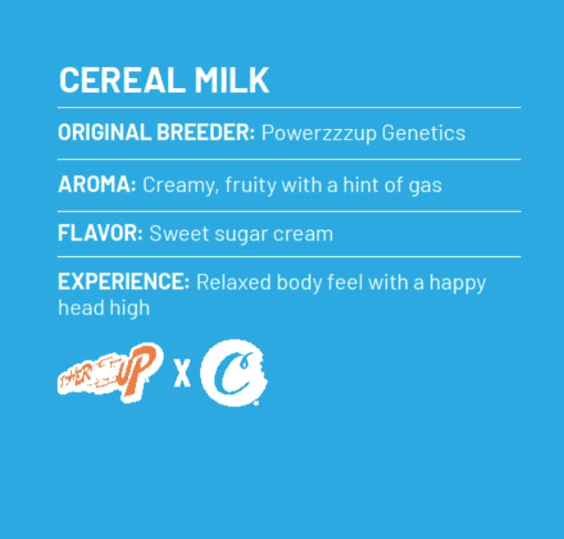 Cereal milk, transformed