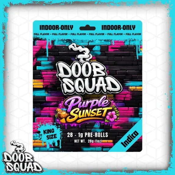 Doob Squad - 28-Pack 1g Prerolls - Purple Sunset