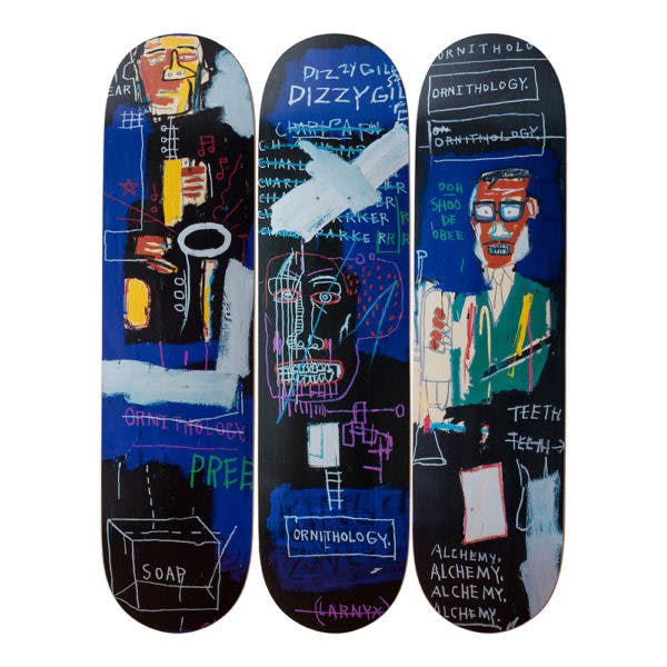 Jean-Michel Basquiat | Horn Players | Skate Deck