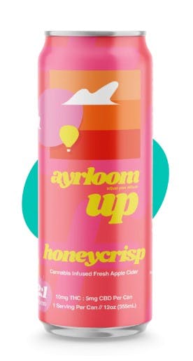 Up Honeycrisp Cider 2:1 | 4-Pack Beverages | 10/5mg | Ayrloom