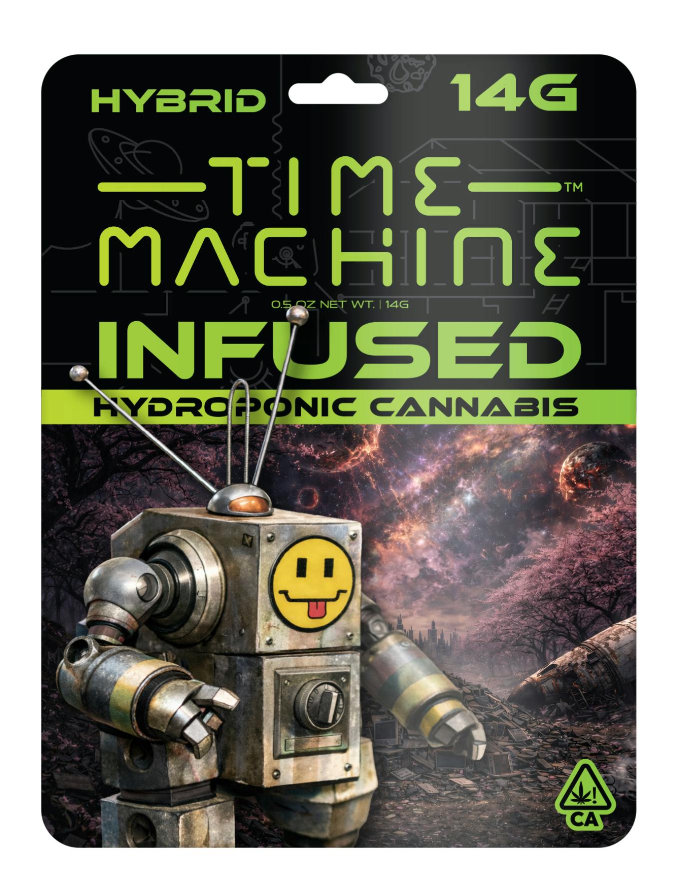 Time Machine Bubblegum Burst infused flower 14g