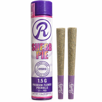 Runtz - 2 Pack .75g Prerolls - Sherb Pie - PRE_ROLLS by Runtz at King of Budz