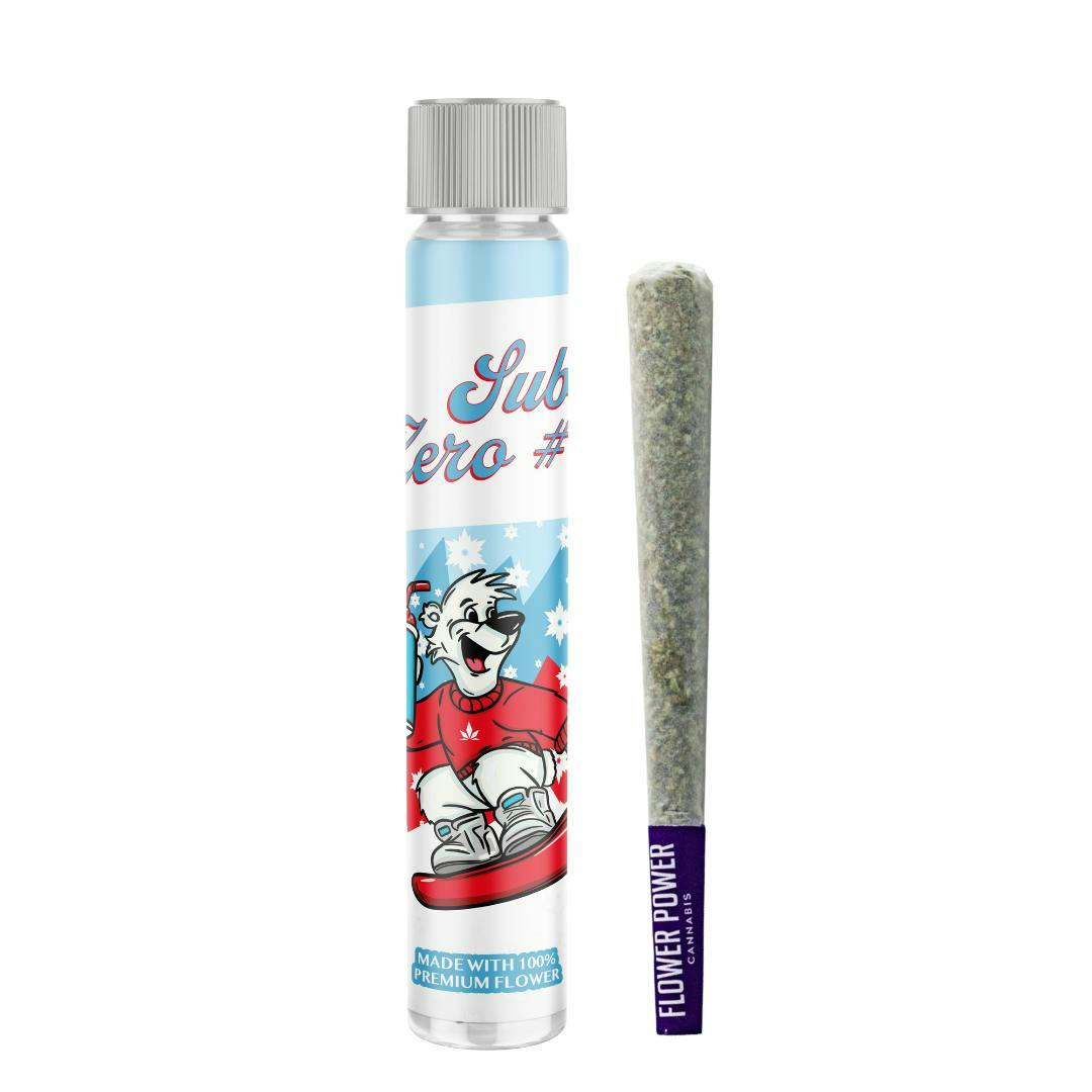 Product: FLOWER POWER | SUB ZERO #6 | PRE-ROLL HYBRID