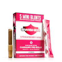 Swisher x 5-Pack .5g Infused Blunts | Strawberry Kiss - product image at King of Budz