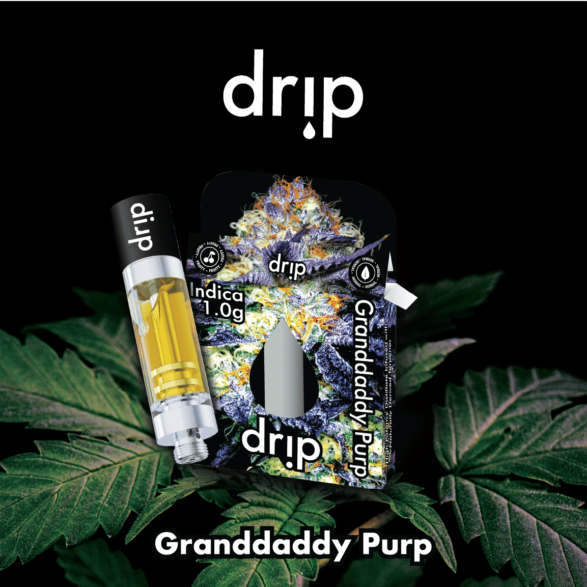 Grand Daddy Purple Cartridge | 1g