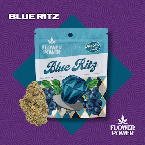 Flower Power - 3.5g Prepack - Blue Ritz