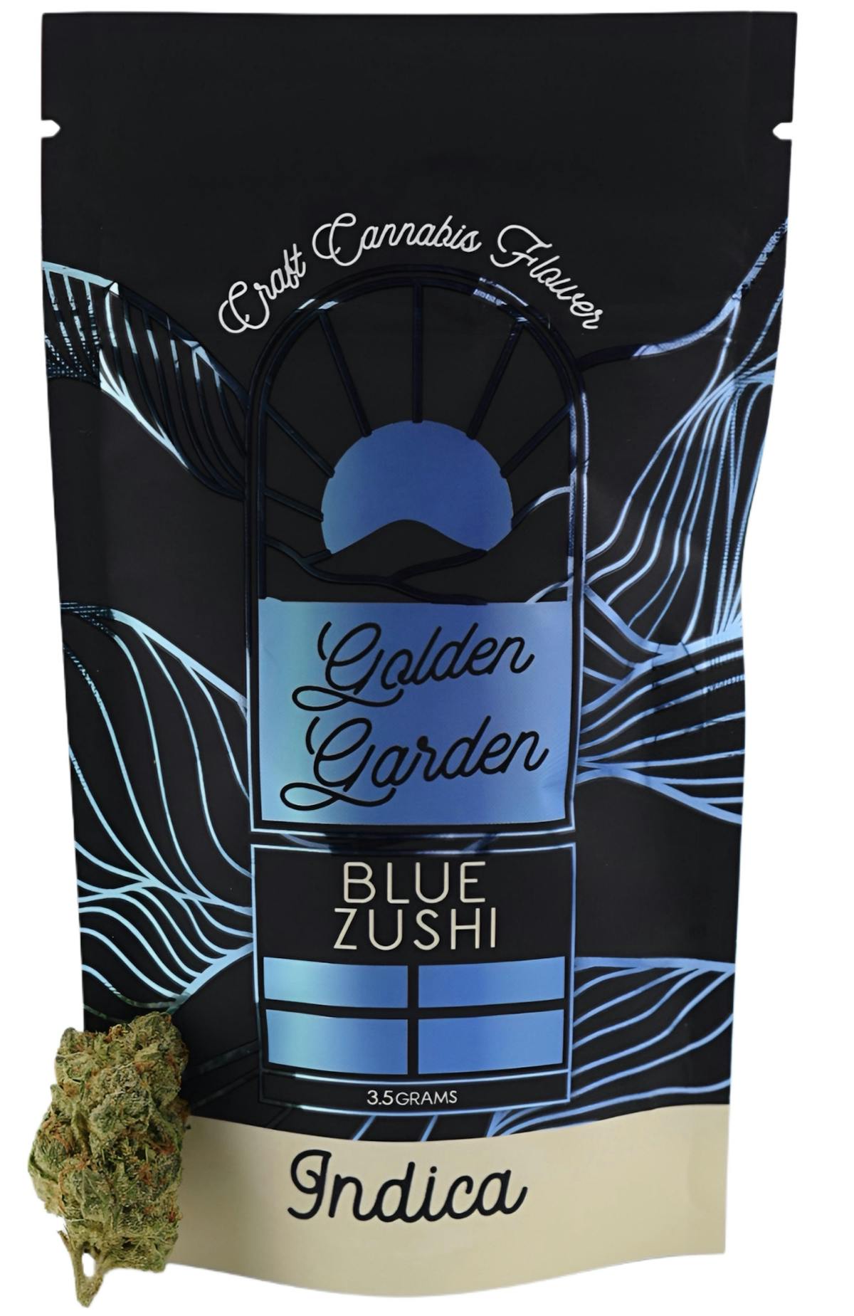 Blue Zushi Flower | 1/8oz Flower | Golden Garden | Saratoga