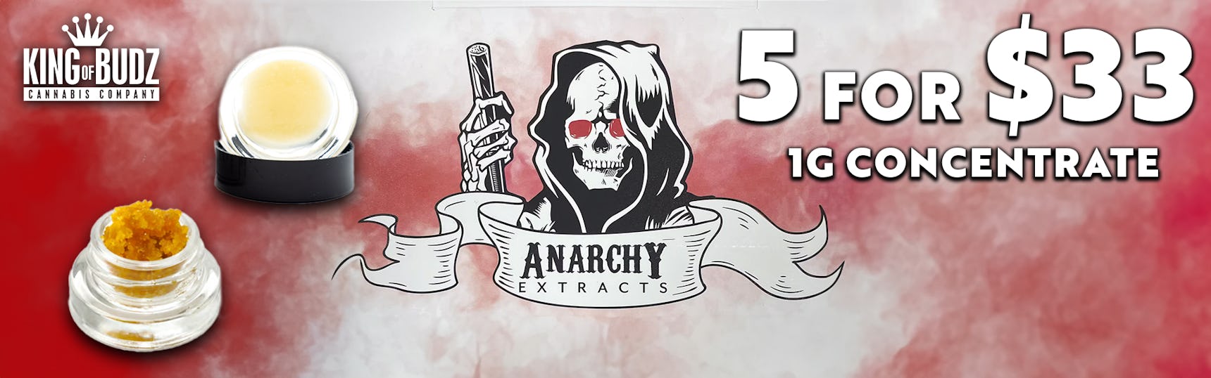 Anarchy 1g Concentrate - 5/$33