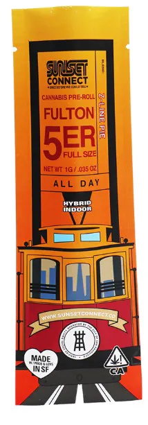 Sunset Connect Preroll - Z Line 1g | Harborside (Oakland)