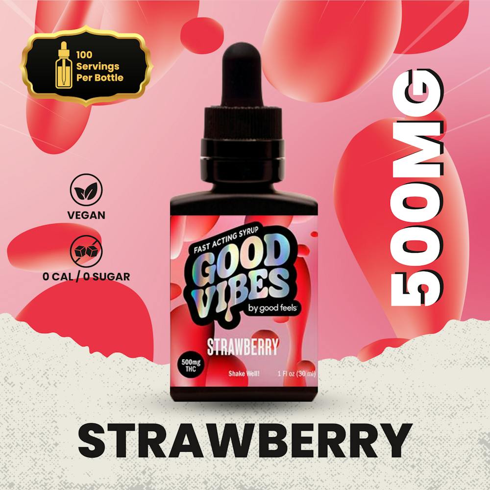 Product Strawberry Fast-Acting Syrup | 500mg