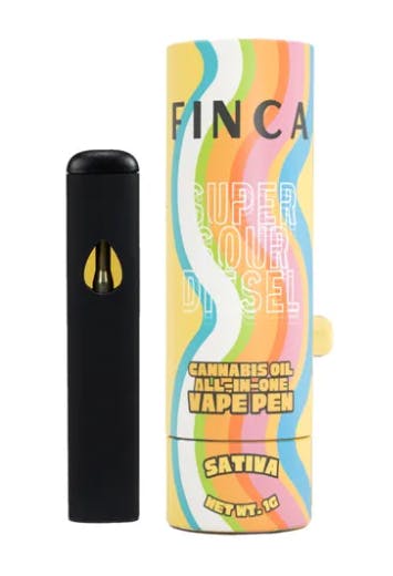 Super Sour Diesel | AIO Vape Pen Sativa | NY FINCA