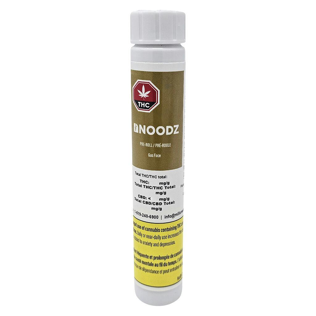 Noodz - gas face pre-roll - 3x0. 5g