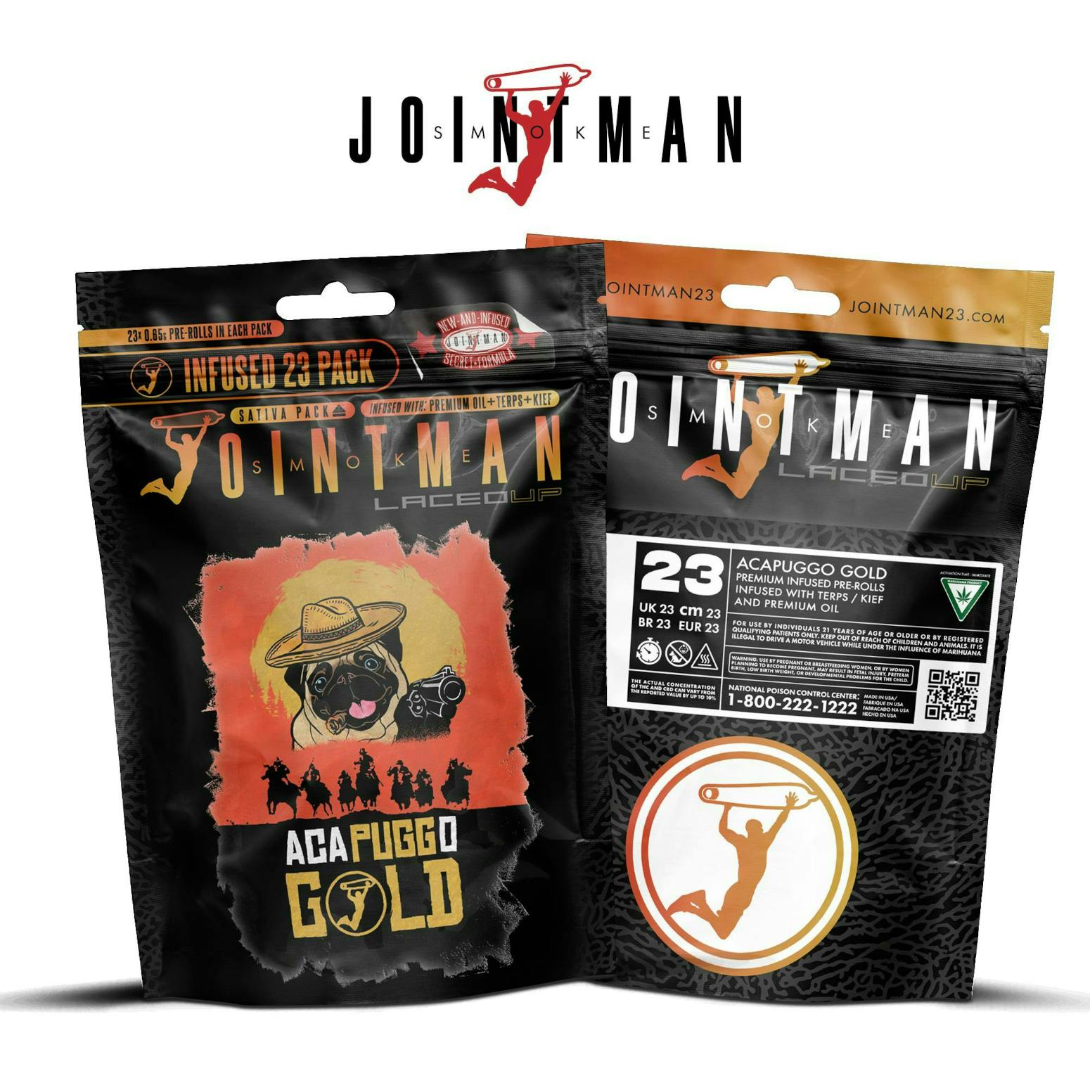 Product: Jointman | Infused Pre-Roll 23-Pack - 15g - Watermelon Ice