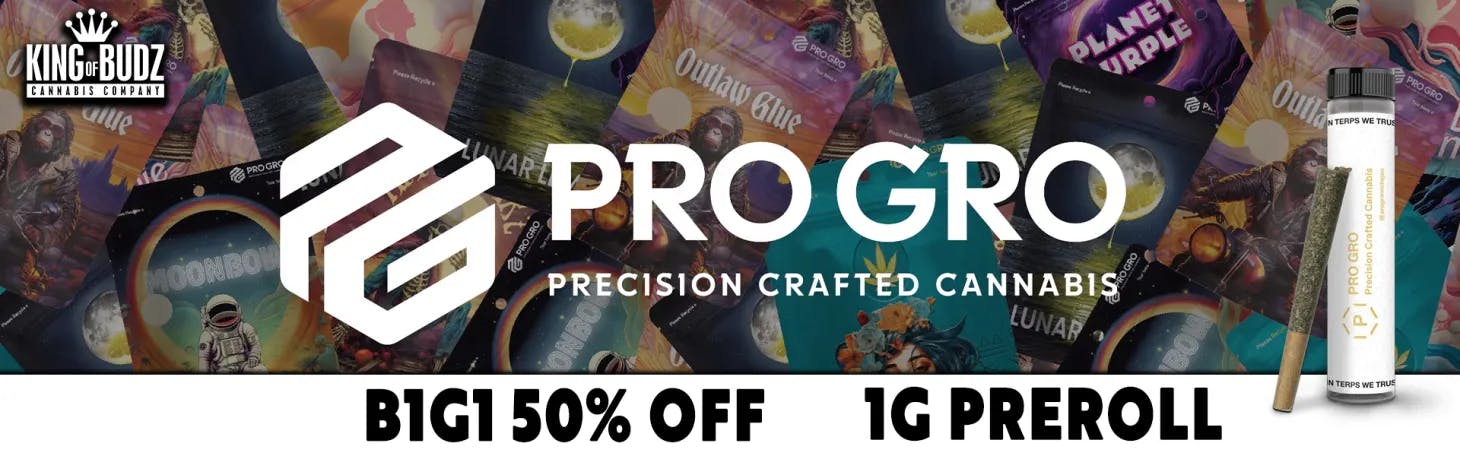 Pro Gro  1g Preroll - B1G1 50 Percent OFF