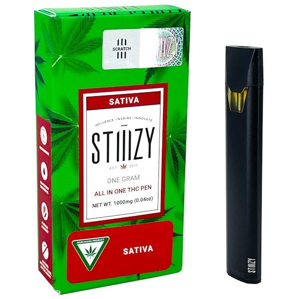 Stiiizy | Strawberry Cough All-in-one Distillate Cartridge | 1g