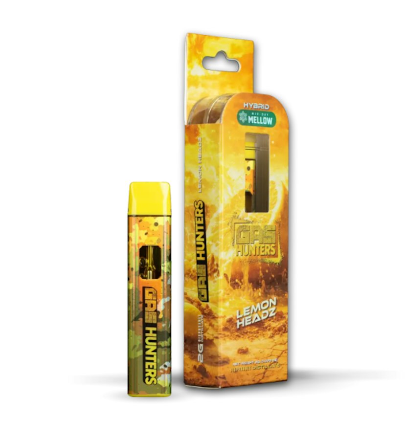 Gas Hunters Disposable | Lemon Headz