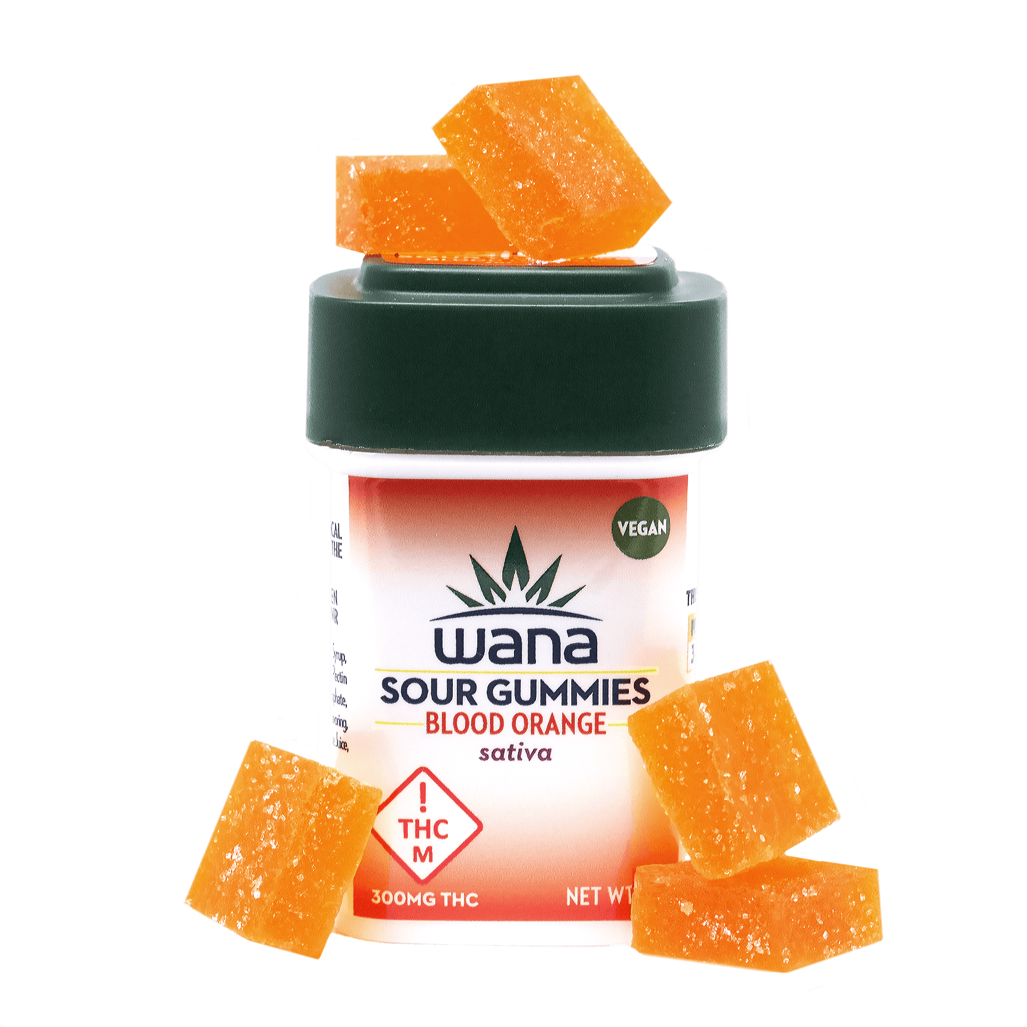 Wana Sour Blood Orange - 300mg Uplifting for Sale Missouri - ReLeaf