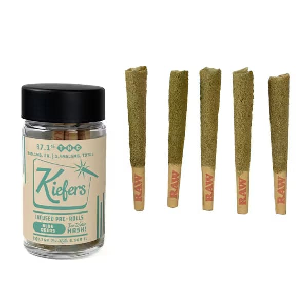 Kiefers - 5 Pack .7g Infused Prerolls - Blue Oreos