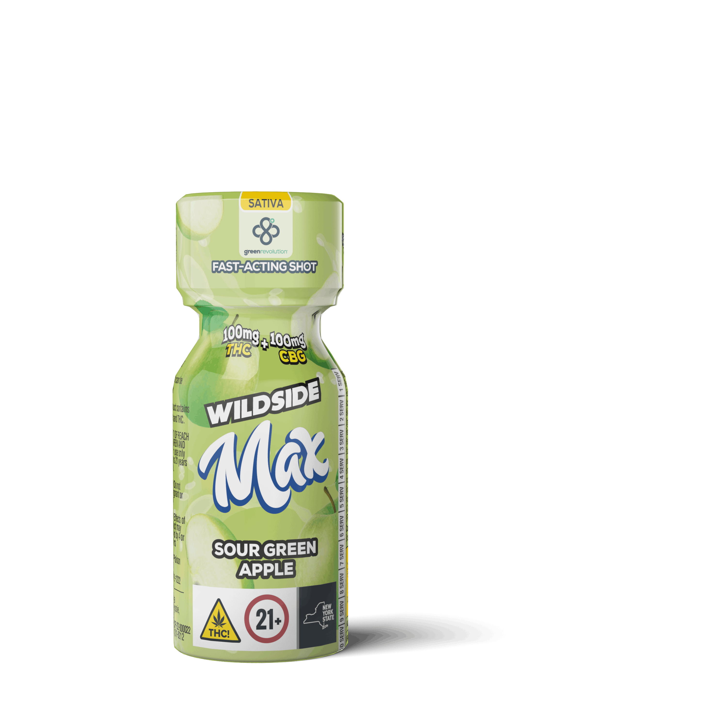 Green Revolution | Nano Shot MAX | Sour Green Apple (1:1)