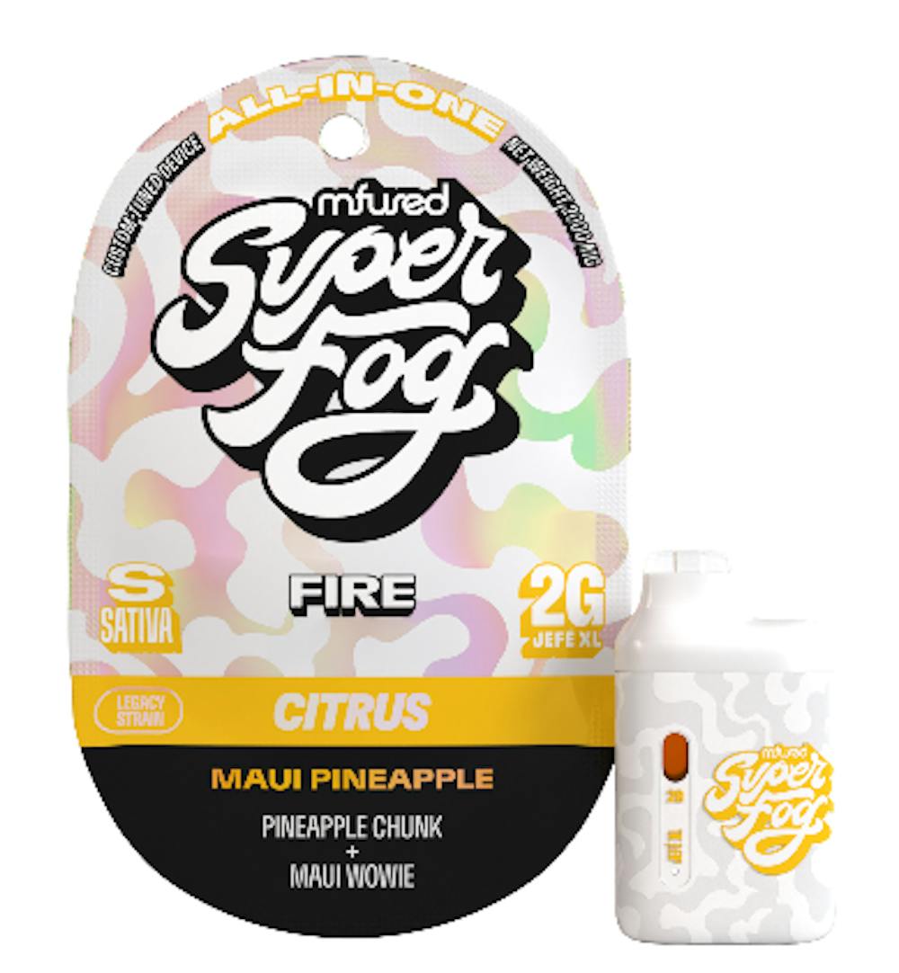 Product Disposable | Maui Pineapple (S) 2pk | Fire | Mfused