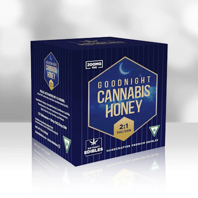 Detroit Edibles - 200mg THC : 100mg CBN Honey - Goodnight Honey
