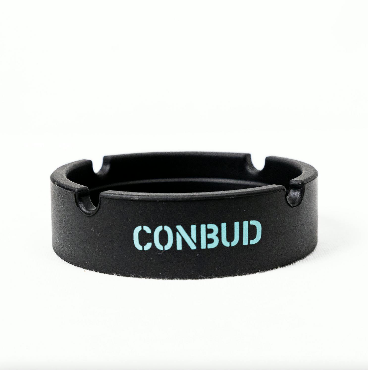 CONBUD Silicone Ashtray Black-1