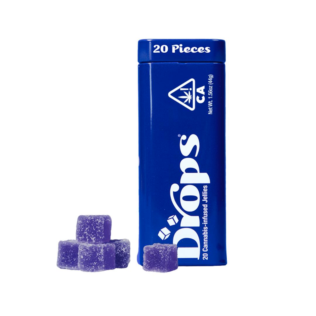 BLACK CURRANT LIVE ROSIN GUMMIES 20-PACK  (1 THC: 1 CBD: 1 CBN)-0
