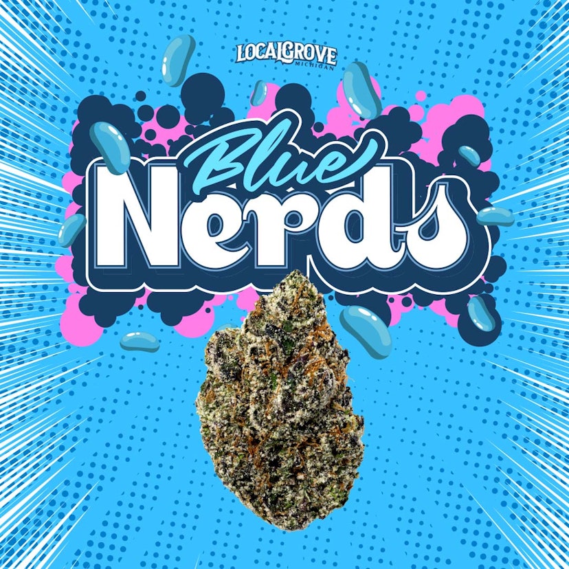 Local Grove Deli Style Flower | Blue Nerds